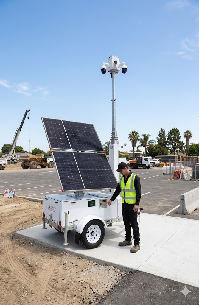 Tower Monitoring System AI-Powered Solar Surveillance Towers | Remote Monitoring & Rapid Deployment
